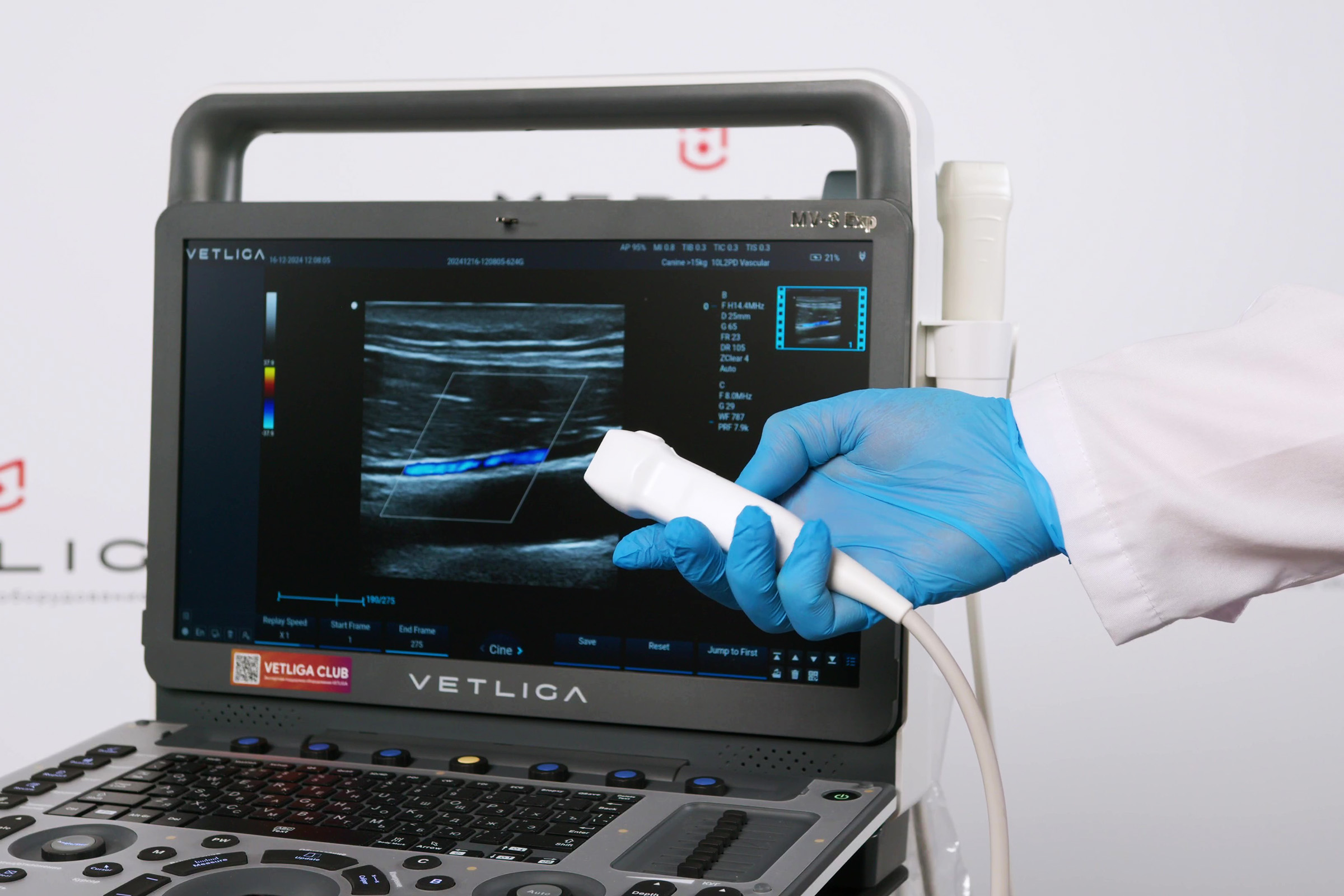 Технологии УЗ аппарата для ветеринарии VETLIGA MV-3 Exp