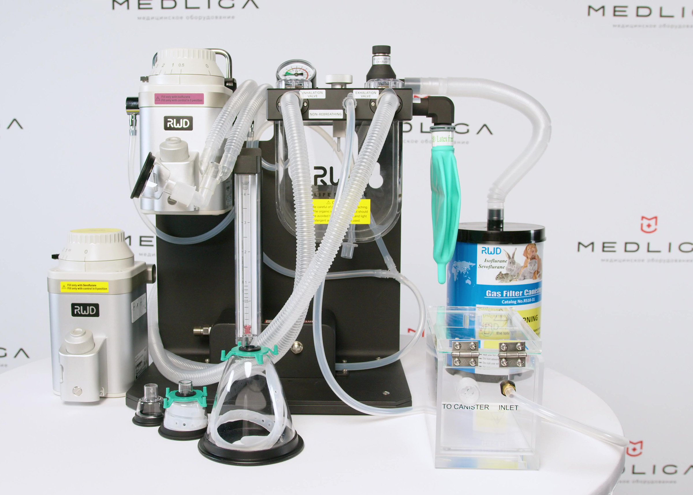 Видеообзор RWD R610: компактный наркозный аппарат для животных