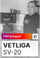 Отзыв на УЗИ аппарат VETLIGA SV-20 (Чита)