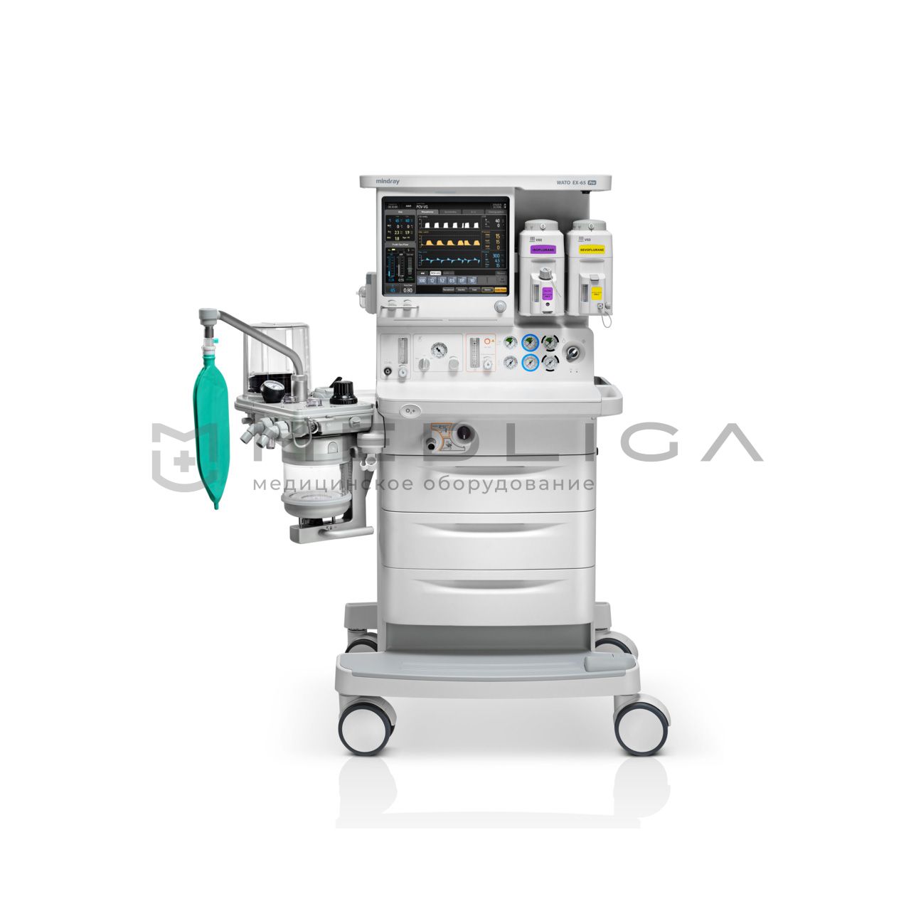 Mindray WATO EX-65 PRO Vet наркозно-дыхательный аппарат для ветеринарии