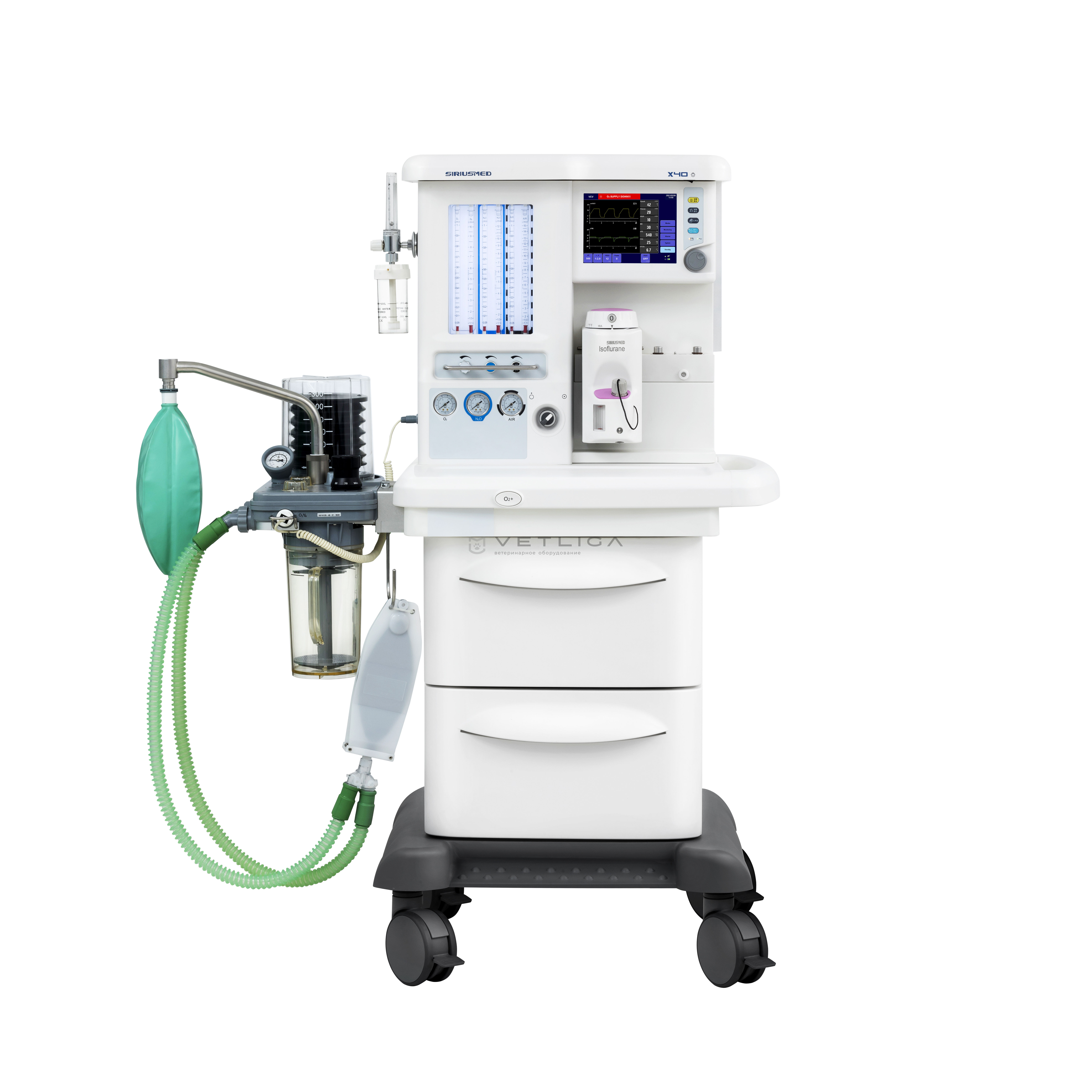 Аппарат наркозно-дыхательный Siriusmed Maja X40