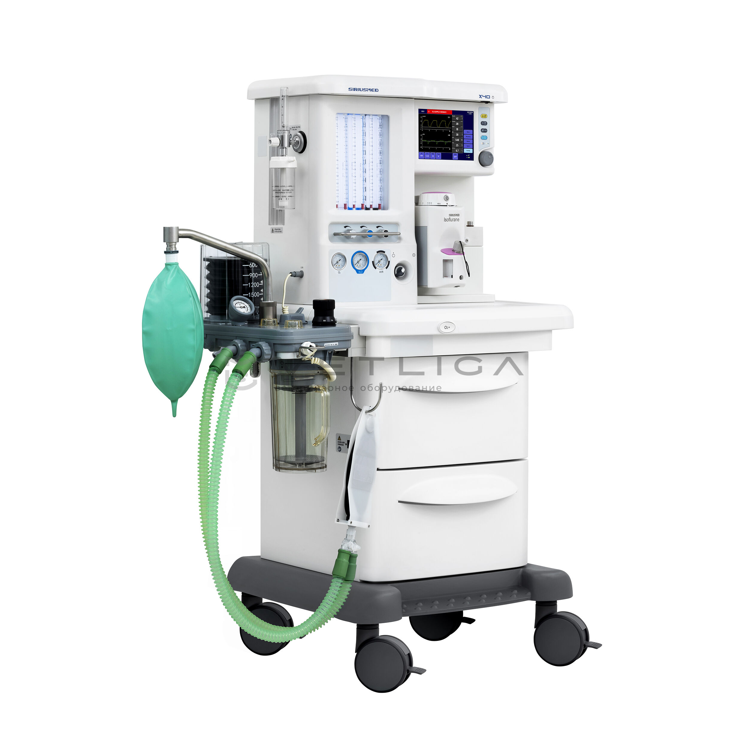 Аппарат наркозно-дыхательный Siriusmed Maja X40