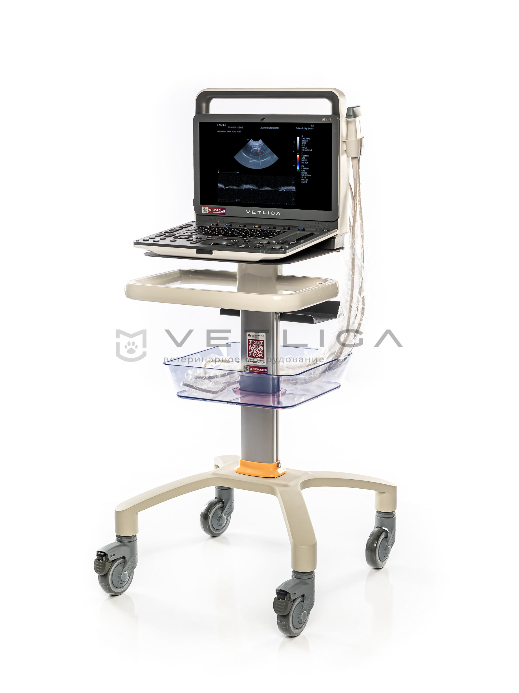 Ветеринарный УЗИ-сканер VETLIGA MV-3 Exp