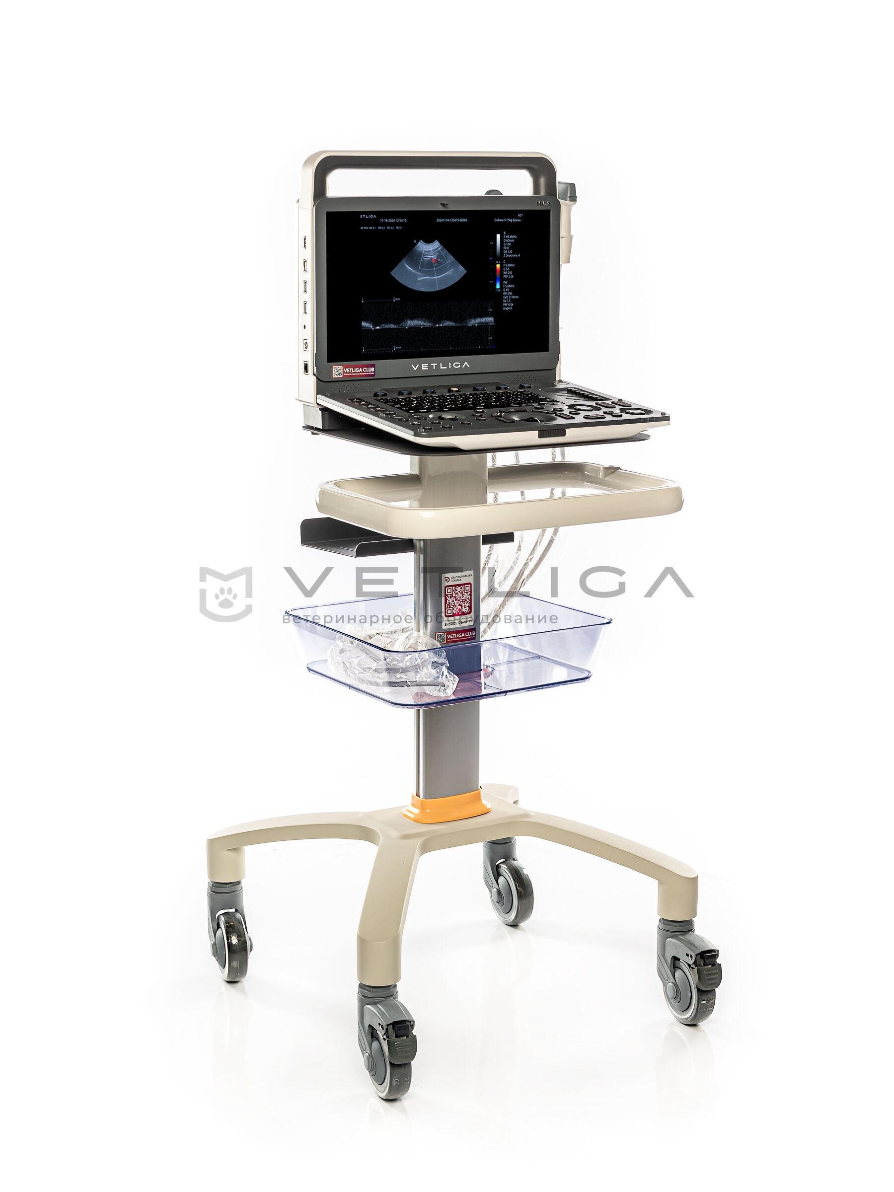 Ветеринарный УЗИ-сканер VETLIGA MV-3 Exp
