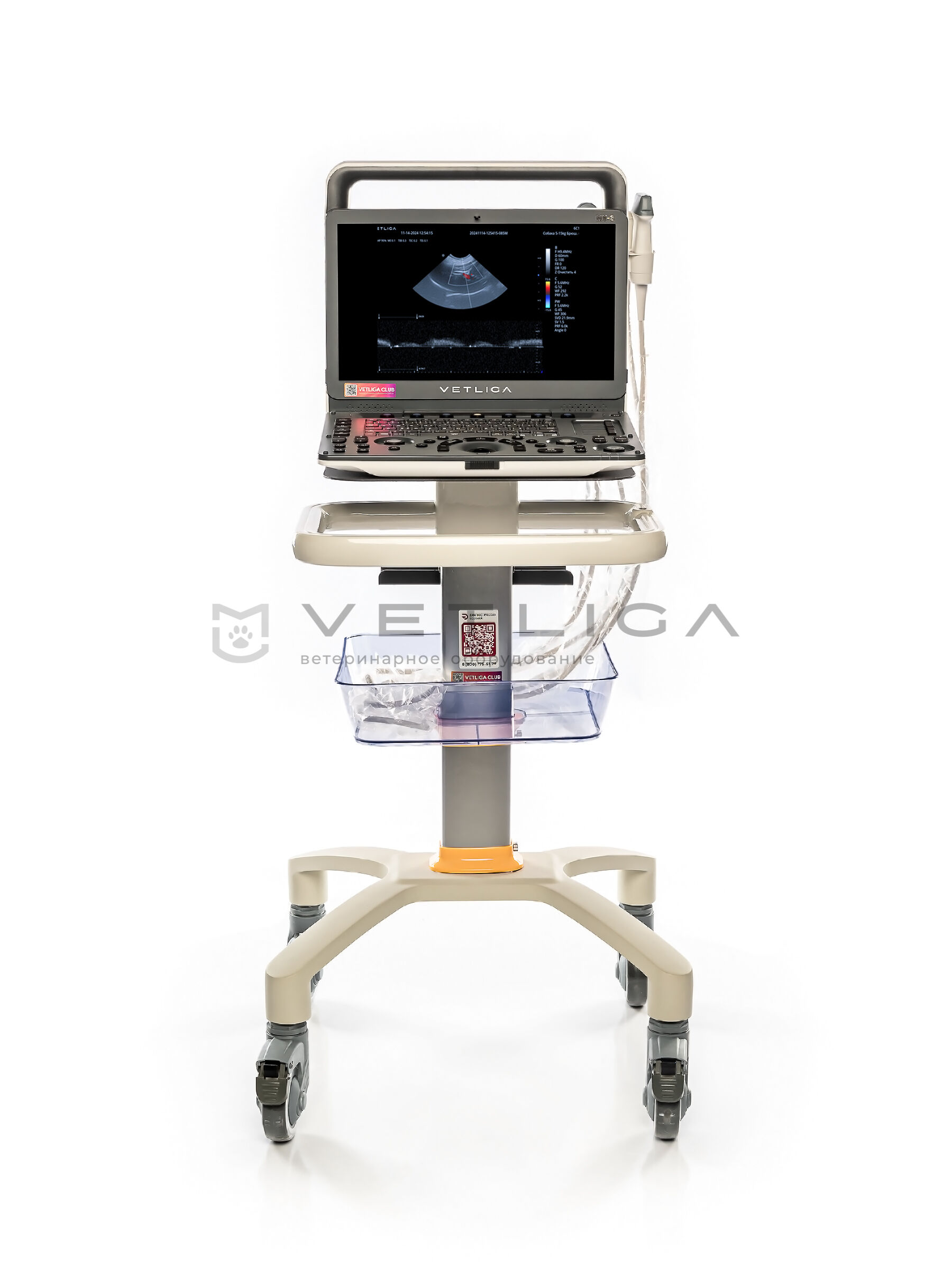 Ветеринарный УЗИ-сканер VETLIGA MV-3 Exp