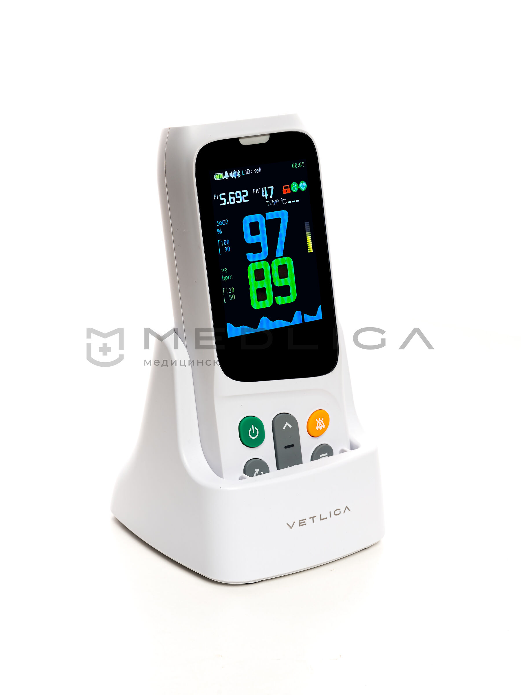 Ветеринарный монитор пациента VETLIGA VM-20C